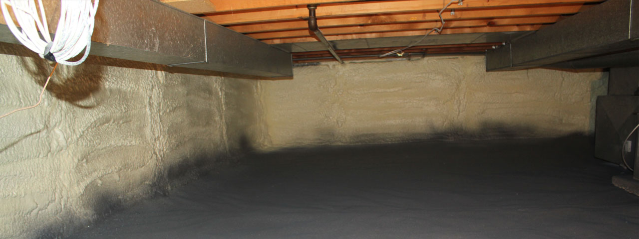 Jackson spray foam insulation for crawl spaces